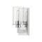 Z-Lite Savannah 1 Light Wall Sconce, Chrome & Clear 462-1S-CH - alternate 6